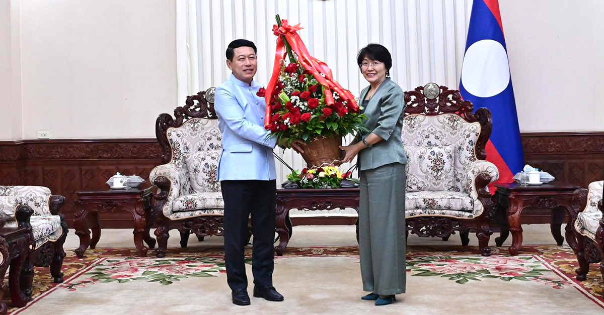 Prime Minister Sonexay Siphandone Receives Chinese Ambassador to Laos